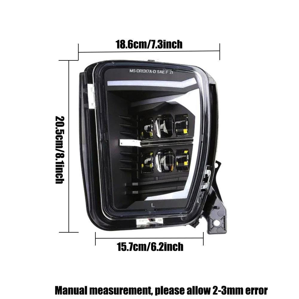 For Dodge Fog Light Parts For Dodge Ram 1500 Accessories Led Fog Lamp For Dodge Ram 2013-2017