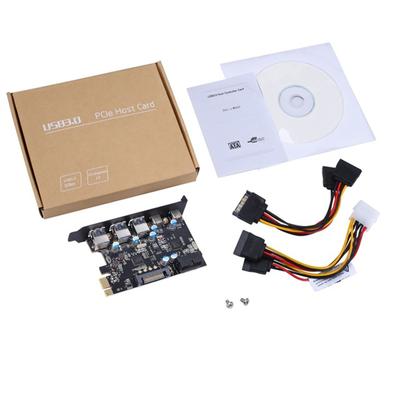 PCI Express-Karte mit 3 USB 3.0-Anschlüssen, 2 USB3. 1 Typ-C-Anschlüsse, interner USB 3.0 20-Pin, 7-Port-USB-Hub, PCIE-Erweiterungskarte für Typ-C