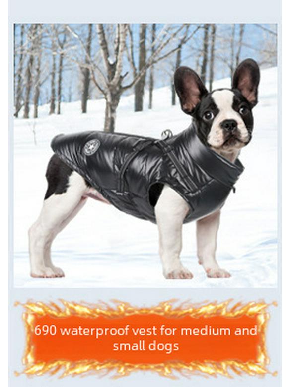 Reflective Waterproof & Windproof Dog Coat for Fall/Winter