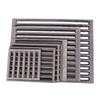 1pc Cast Iron Square Grill Grate Furnace Bottom Grate For Raw Iron Furnace Stove Temperature Resistant Boiler Grate Fittings