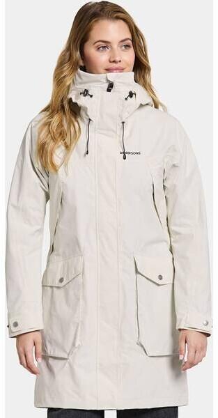 Jacket Didriksons Thelma Parka 10 (504812) White Foam