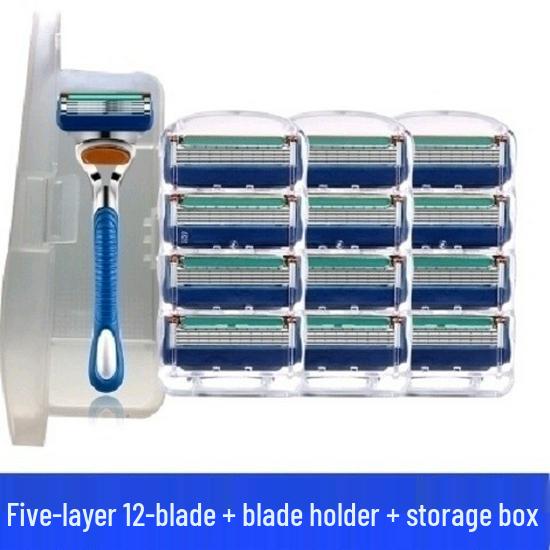 Old-Fashioned Drop-Shipping Compatible Razor: 5-Layer Gillette Fusion5 Shaving Knife