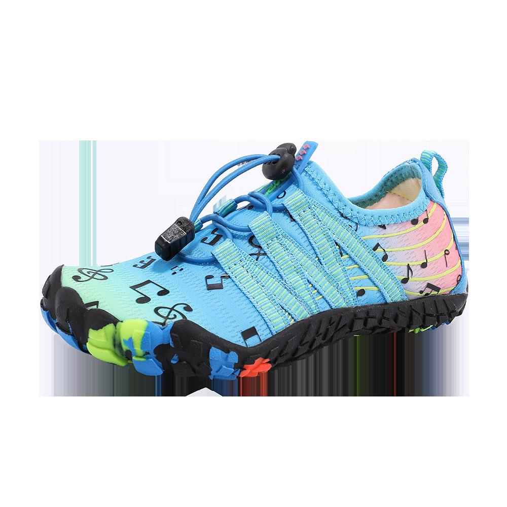 New beach shoes soft sole outdoor mountaineering creek shoes boys and girls swimming shoes wading shoes platform casual shoes
