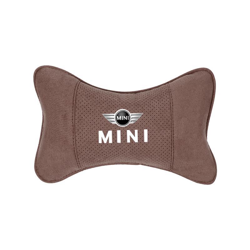 MINI Car Headrest Memory Foam Neck Pillow Accessories For BMW MINI WORKS One Cooper JCW R60 R59 R58 R57 R56 R55 R53 R52 F55 F56