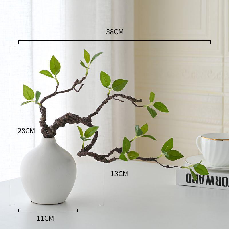 Hanging Artificial Greenery: Fake Leaves Bell Plants for Living Room, Dining Table, or Hotel Decor