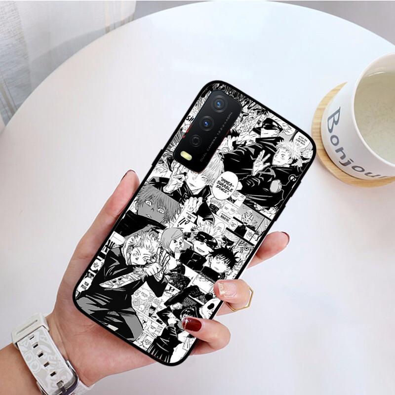 Anime Jujutsu Kaisen Ryomen Sukuna etui na telefon dla VIVO Y31 Y21 Y70 Y21S Y20 Y72 1907 Y12 Y11S Y53S Y33S Y55 Y76 Y51 Y15S Y01