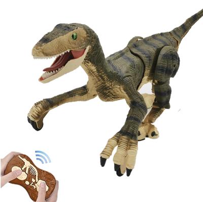 Nowy Wielofunkcyjny Robot Dinozaur RC Elektryczny Sterowany Radiowo Robot Symulacja Zwierzęcia Zabawka dla Dzieci Dinozaur, Zabawka, Model, (Żółty)