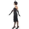 Smiffys Womens/Ladies Flapper Costume Set