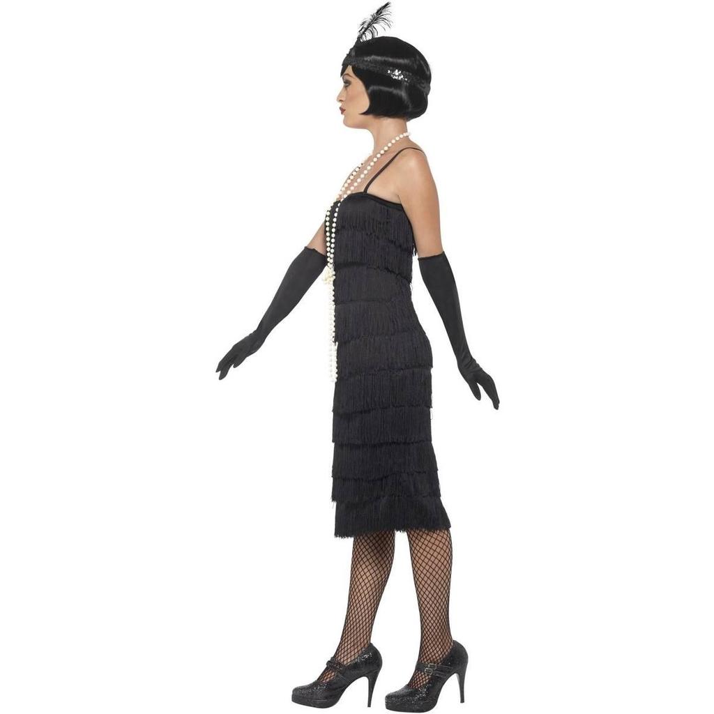 Smiffys Womens/Ladies Flapper Costume Set