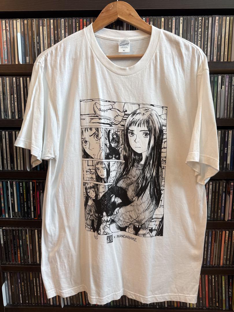 

[USED] Kenji Tsuruta T-shirt, XL, vintage, Mandarake, rare, Next Anime vintage