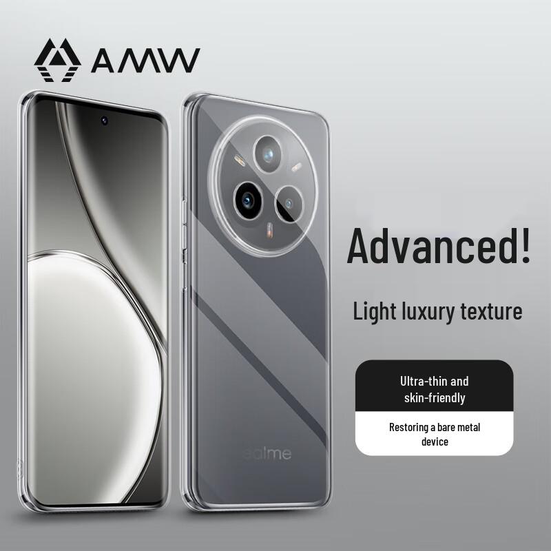 

AMW Transparent Anti-Drop Phone Case for OPPO Realme 14 Pro