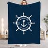1PC Anime Anchor Blankets Flannel Fleece Blanket Lightweight Cozy Throw Blanket for Couch Sofa Bedroom Camping Adults Teens Kids