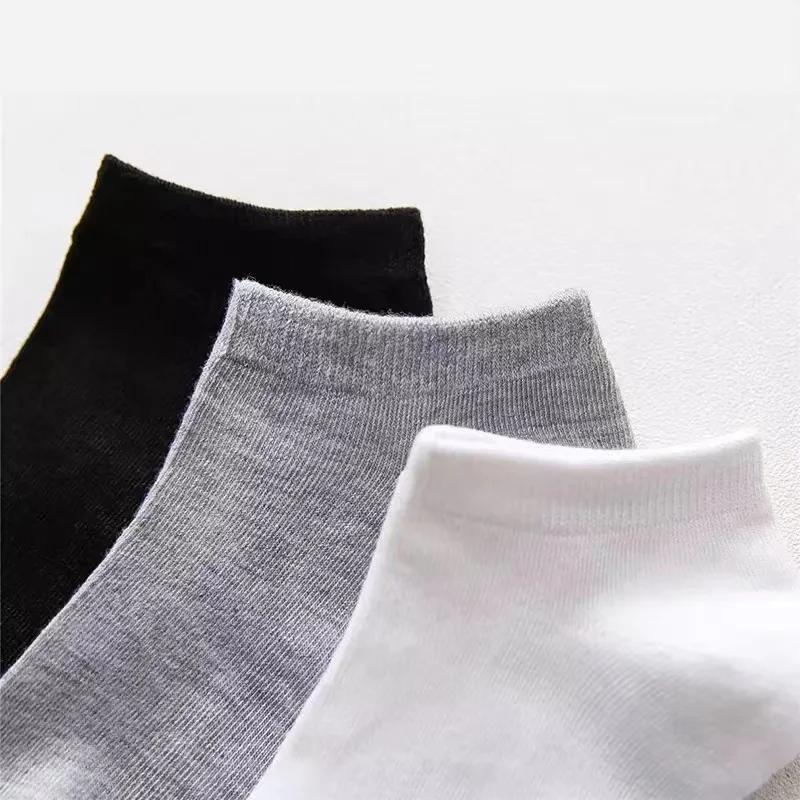 Summer Women Cotton Ankle Short Socks Low Cut Invisible Breathable Solid Color Boat Ankle Socks