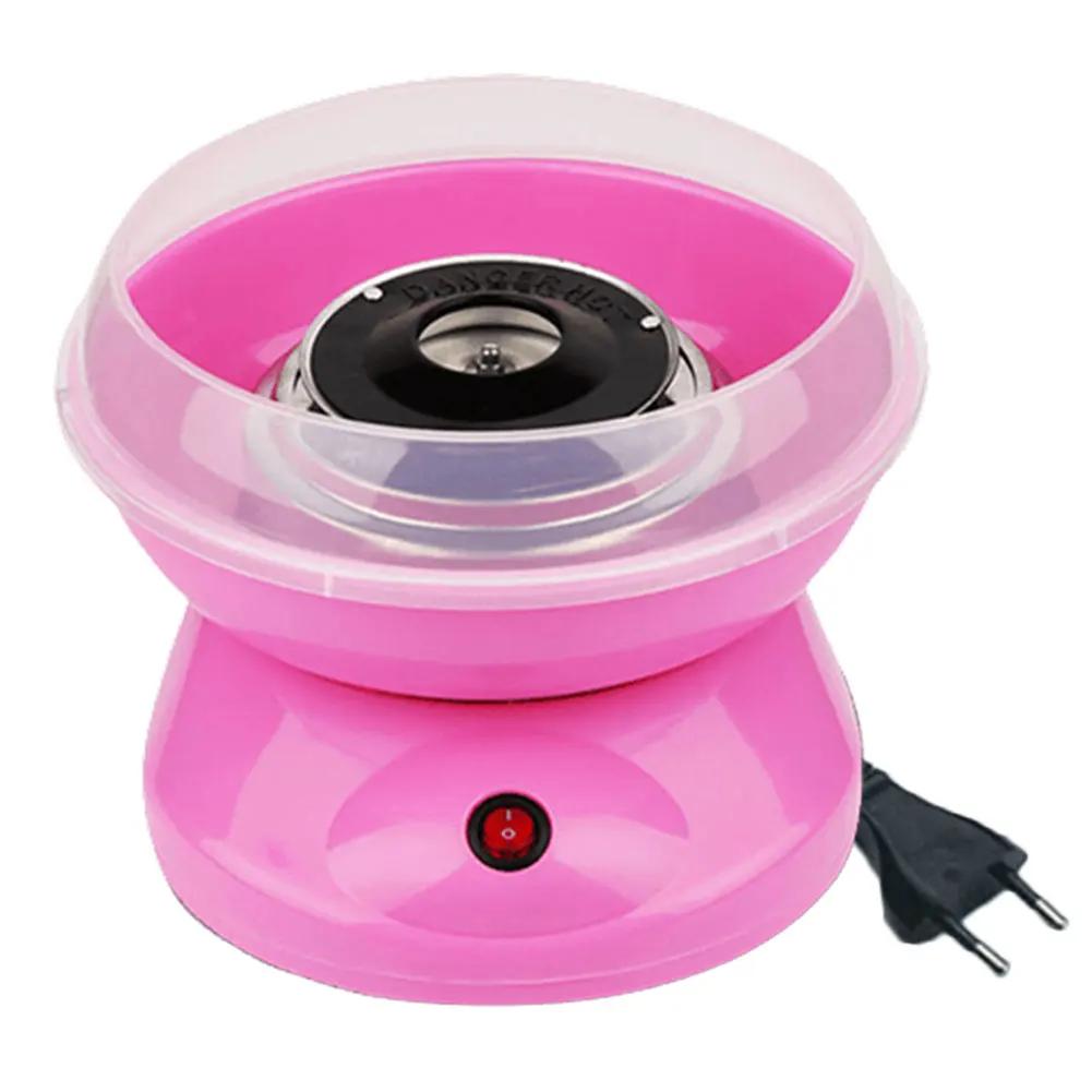 Portable DIY Cotton Candy Maker with 10 Marshmallow Sticks Sugar Scoop 450W Marshmallow Machine Mini Electric Cotton Candy Maker