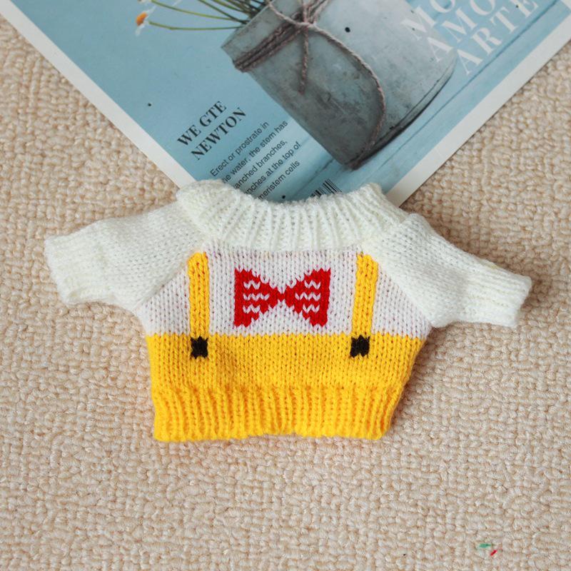 20cm Cotton Doll Accessories: Plush Dog Sweater, Scarf, Hat Set