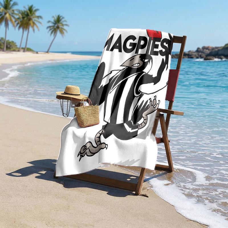 Collingwood Mode Strandtuch: Ideal für Sommerabenteuer Weich, saugfähig und schnell trocknend geeignet zum Schwimmen und Baden