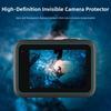 Anti Oil Anti Fingerprint Film Tempered Glass Black Screen Protector  for Go Pro Hero 11 10 9