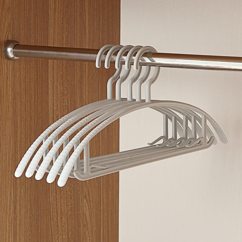 Multifunktionaler Kleiderbügel für Zuhause Breit-Schulter Abdrückfrei Mantelbügel Platzsparend Wäschehaken für Wohnheim Kleiderschrank