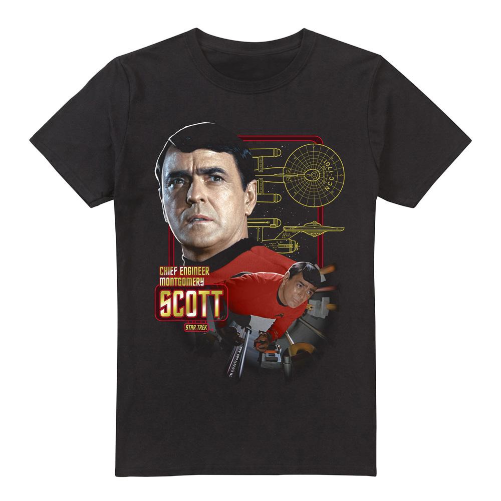 STAR TREK Mens Chief Engineer Scott T-Shirt