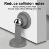 Stainless Steel Magnetic Doorstop Non-Punch Wind-Proof Door Stopper Wall Mounted Floor Mounted Door Holder Door Hardware