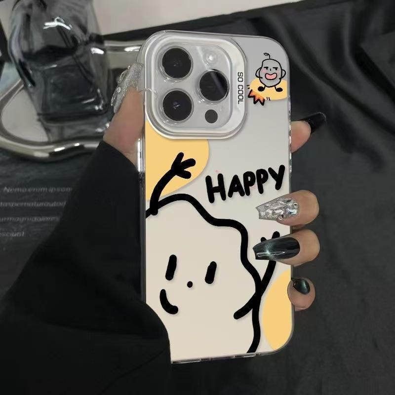 Personalized Application Iphone16 Mobile Phone Case Apple 15promax Europe and America 14 Anti-drop 16 Cute 12mini New Model