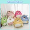 Children Bear Little Backpack Zipper Design Adjustable Shoulder Schoolbag Straps
