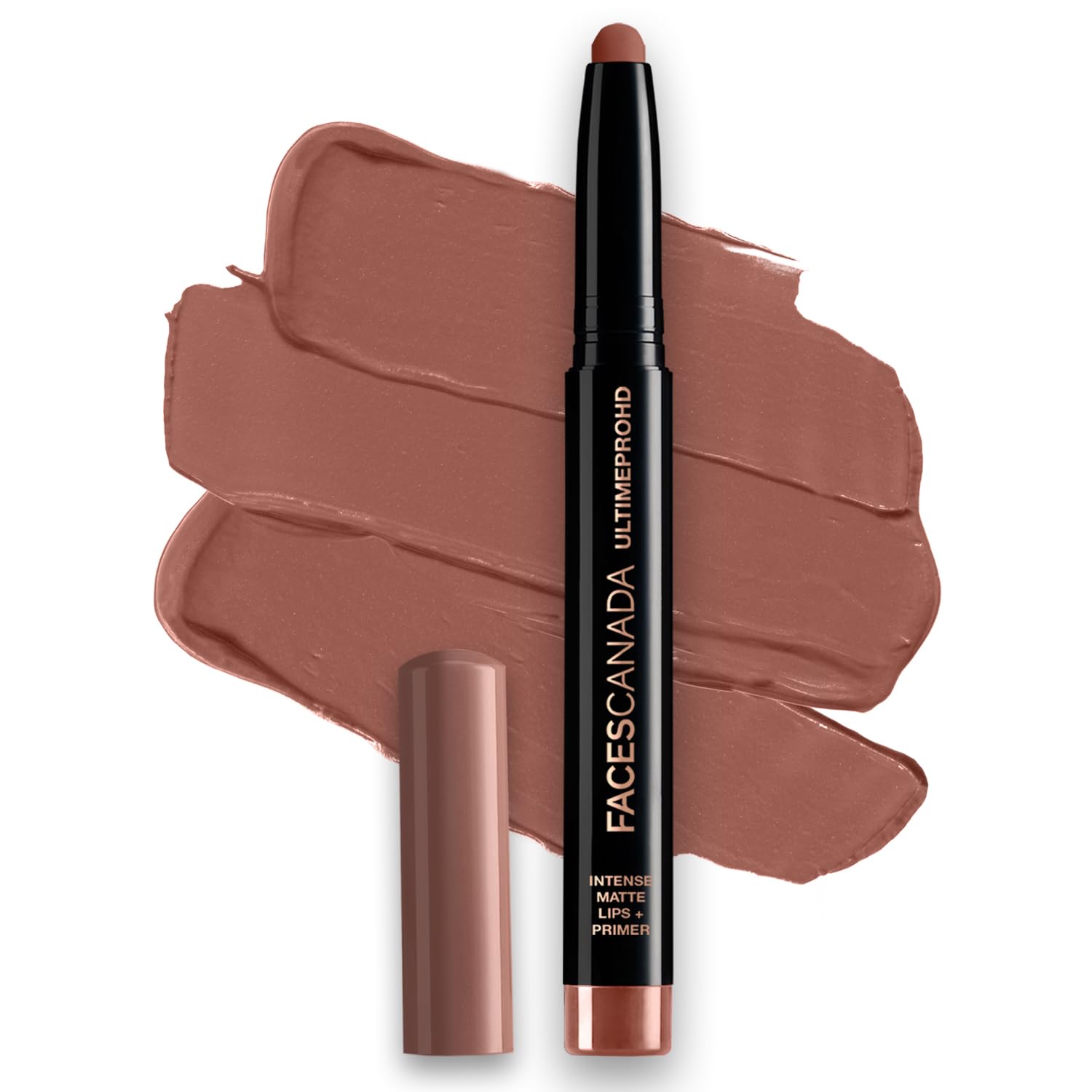 FACESCANADA Ultime Pro Hd Intense Matte Lips + Primer - Espresso 03, 1.4G | 9Hr Long Stay | Primer Infused For Flawless Hd Matte Finish | Intense
