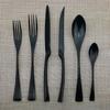 All Styles 1-Piece Black Cutlery Set 18/10 Stainless Steel Western Food Tableware Sets Steak Butter Knife Fork Spoon Dinnerware