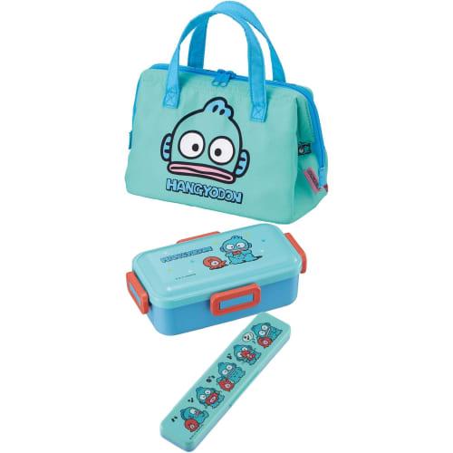 Skater Lunch Bag, Insulated, Clasp Closure, Women's, Sanrio Hangyodon KGA1-A