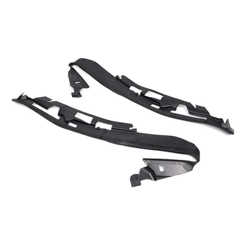 1 pár těsnicí lišta světlometu předního nárazníku těsnění světlometu kryt horního držáku náhradní díly vhodné pro BMW F10 F11 2010-2017