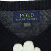 Beauty products POLO RALPH LAUREN One point logo Long sleeve V-neck cotton knit Kid's Used