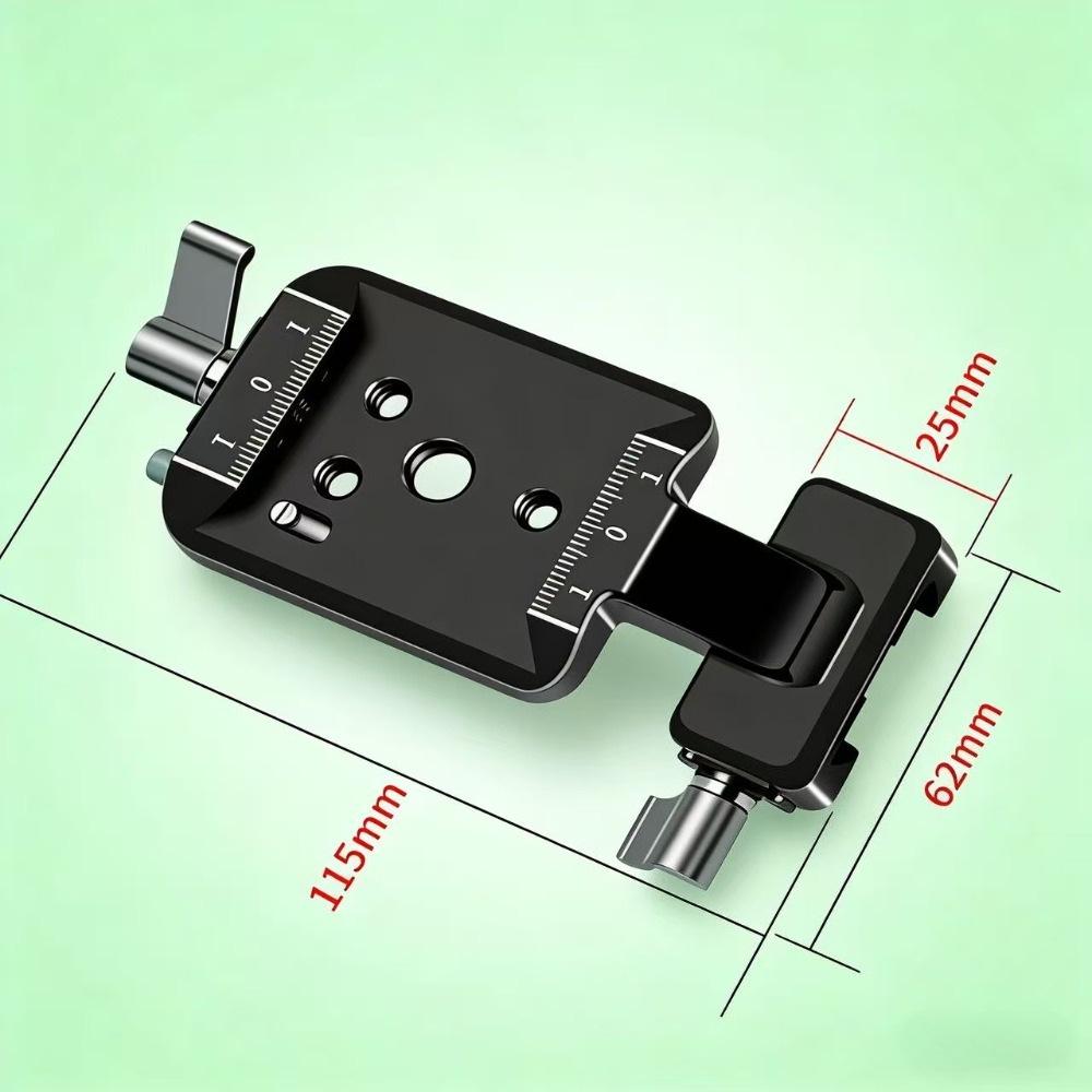 

DJI RS3/RS2 Vertical Shooting 45° Rotating Quick Release Plate Stabilizer Extension Bracket чёрный