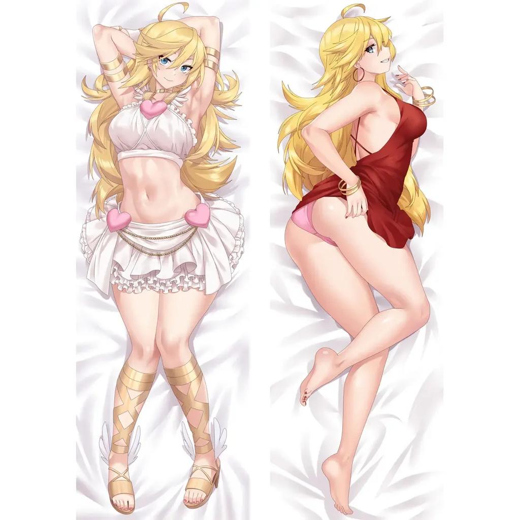 Panty &Stocking with Garterbelt Hugging Body Pillow Case Anarchy Cushion Dakimakura Stocking Anarchy Pillowcase Otaku Long Cover
