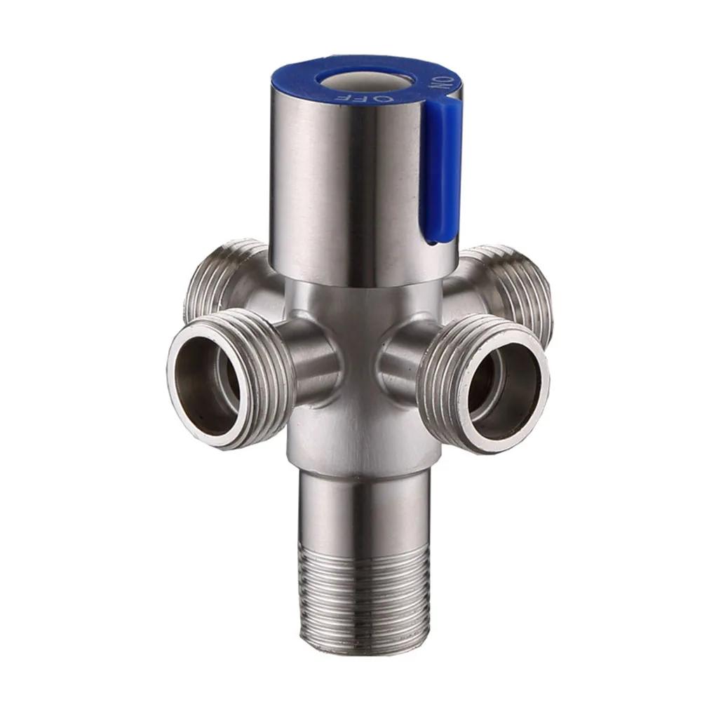 Easy To Install 304 Stainless Steel Triangle Valve For Washing Machine Accessories  Smooth Water Flow  Long Lasting Performance