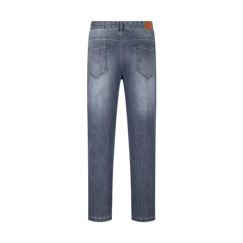 Seven Men's Classic Washed Slim-Fit Cropped Jeans