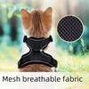 Adjustable Ultra-Thin Cat Harness with Anti-Breakaway Traction Rope for Walking 