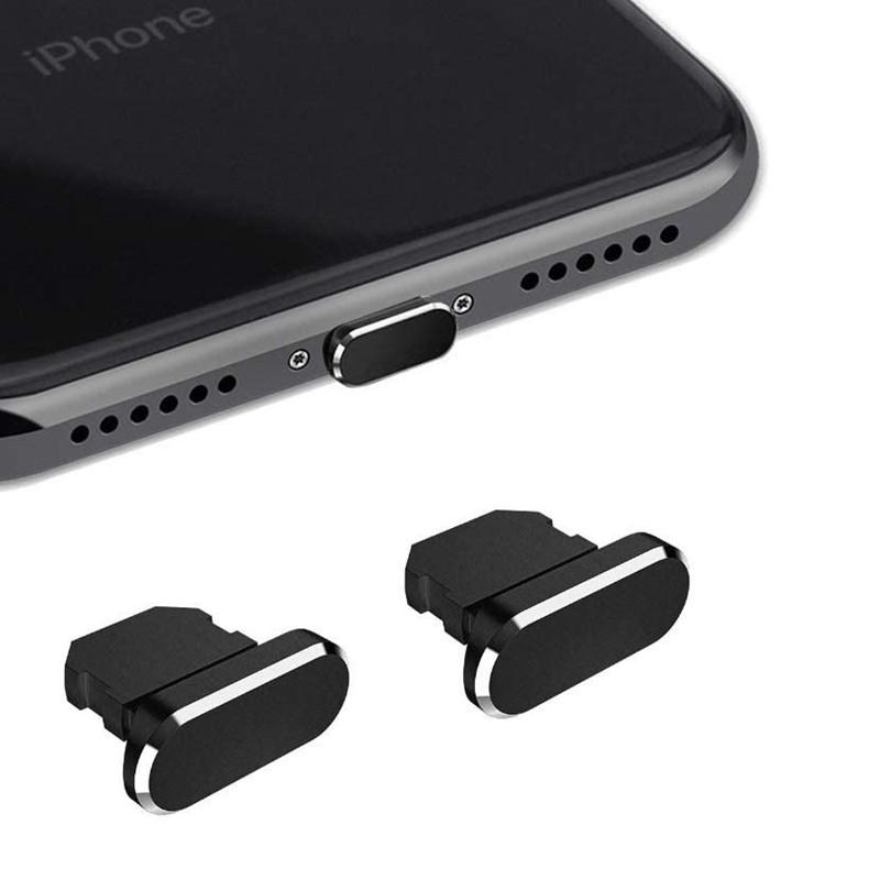 Metal Dust Plug Charging Port Dust Plug for iPhone 13 12 11 Pro MAX XS XR XSMA X 8 7 6 Plus SE 2020 12 Mini 5s Phone Accessories