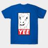 Unisex Fashion TShirt Yee Print TShirt Plus Size XS-6XL T-Shirt 100%Cotton Tops O Neck Short Sleeve Tees