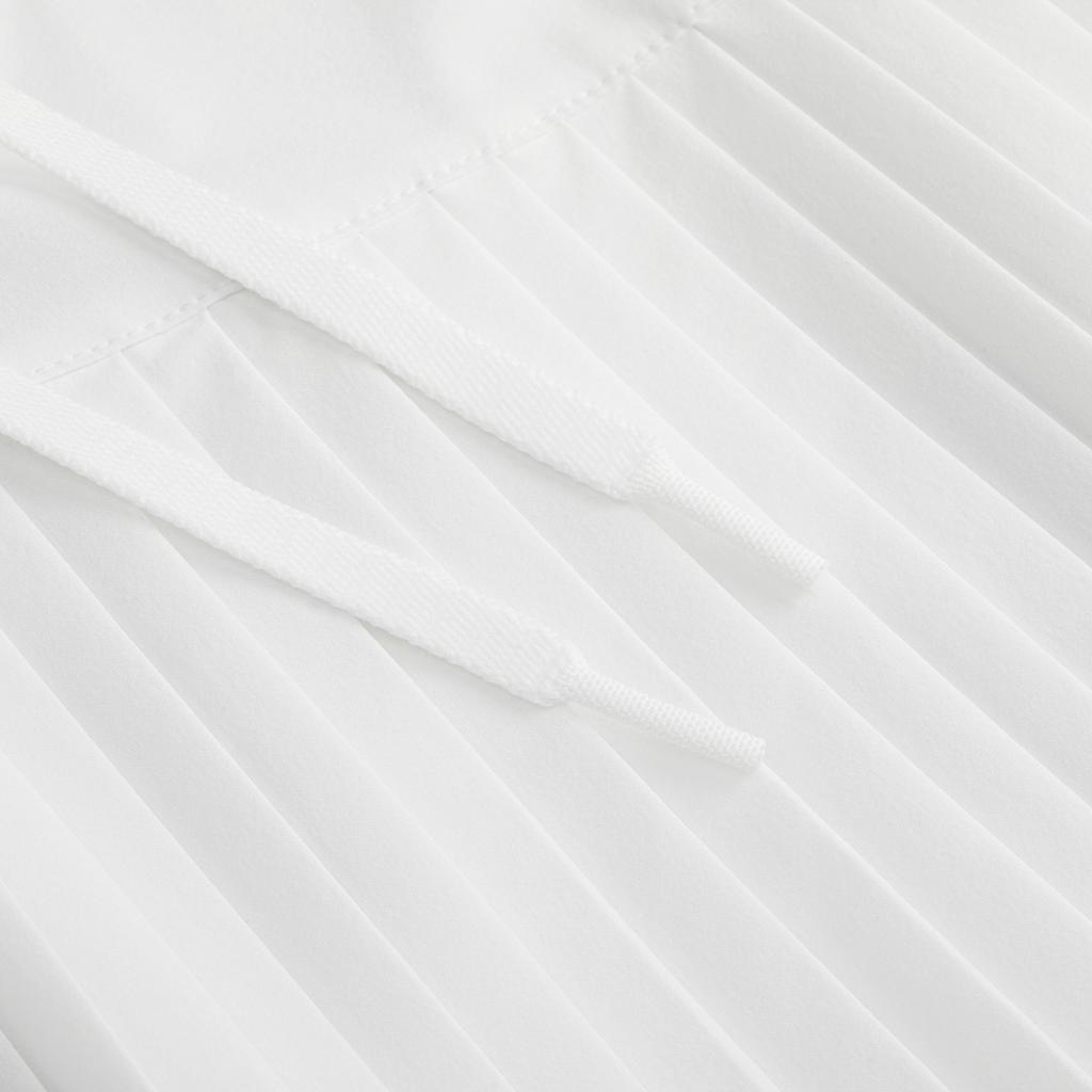 Li Ning Tennis Series Sports Solid Color Simple Casual Shorts Women shorts White ASKU288-1