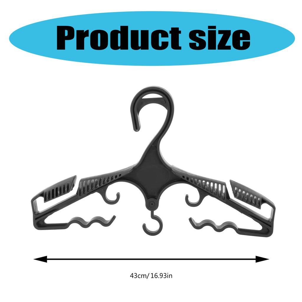 Strong Wetsuit Hanger for Surfing and Gear Multifunctional Cloth Rack Sturdy Swimsuit Hanger for Wet Suits