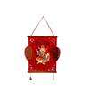 2025 Year of the Snake 3D Nodding God of Wealth Pendant for New Year Decoration & Living Room Wall Hanging