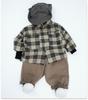 Korean Retro 2025 Autumn Unisex Casual Loose Fit Pants - Pure Cotton Children's Harem Carrot Style