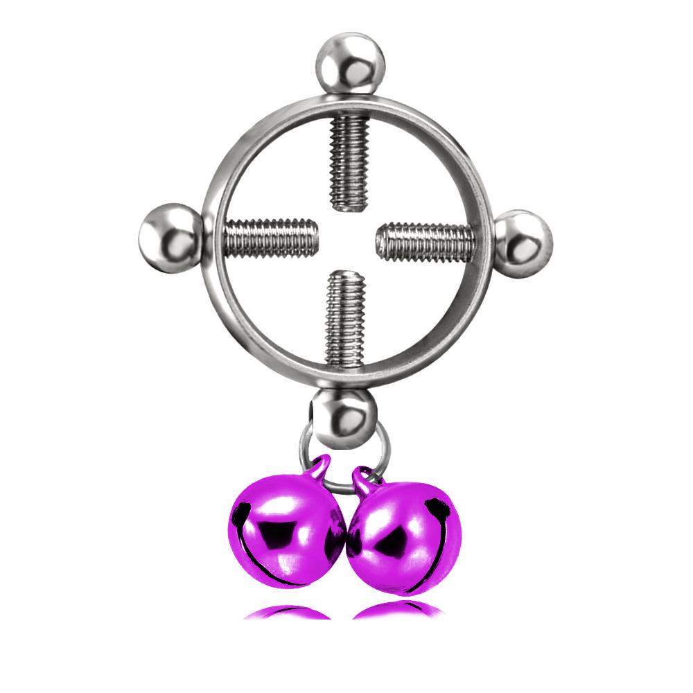 Personality Fashionable Stainless Steel Stainless Steel Jewelry Color Bell Bell Screw Cympho Ring