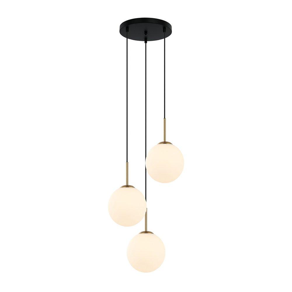 Lampa wisząca DEORE PND-5578-3S-BRO-BK Italux