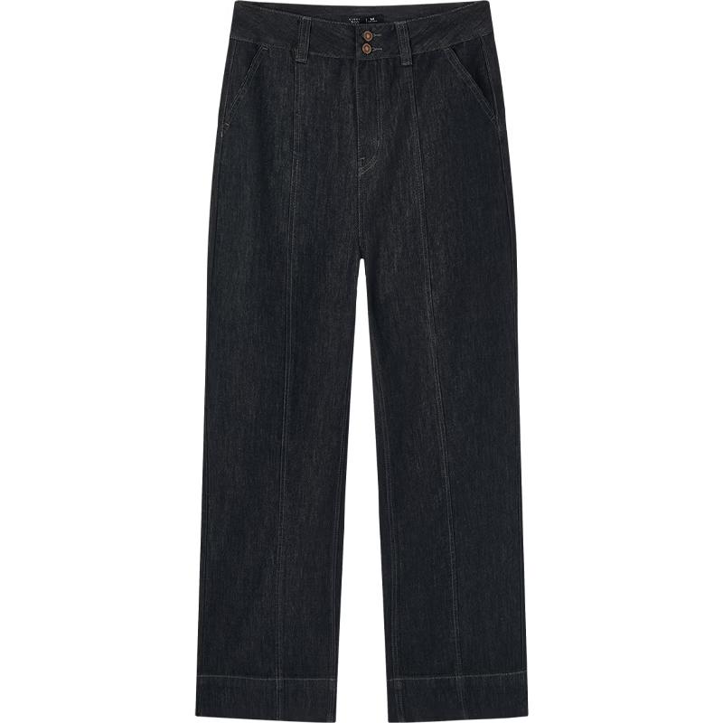 EICHITOO Women s Summer Wide-Leg Denim Jeans M