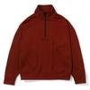 SPALDING Basketball Courtside Half-Zip Pullover, Size L, SMJ23103, Fig