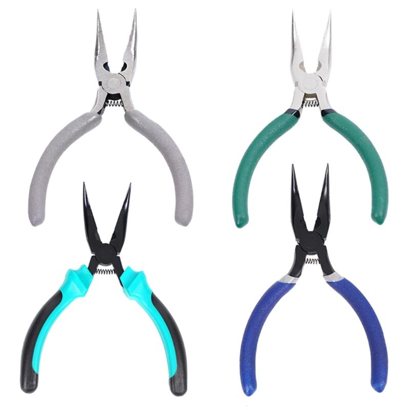 Handmade Jewelry Pliers Metal Wire Cutter Long Curved Nose Plier Jewelry Accessories Chicken Claw Bone Removal Tool