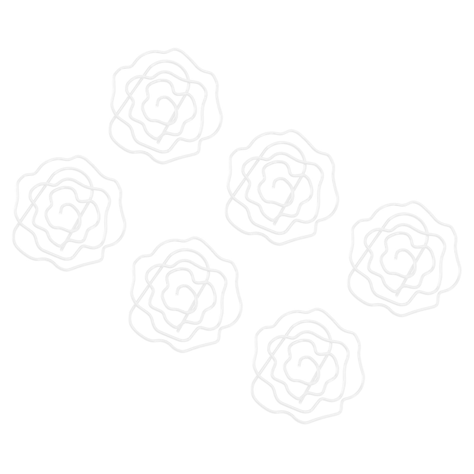 50 шт. Скрепки для бумаги Милые Фигурные Декоративные Металлические Скрепки с Коробкой для Хранения для Школы