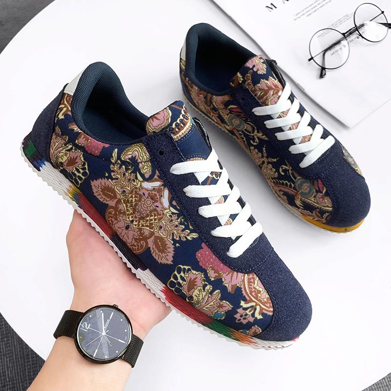 New Retro Brown Men's Sneakers Brand 2024 Designer Trainers Men Jogging Shoes Fashion Platform Shoes Men Beathable Running Shoes