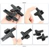 Per Mercedes Benz W169 2008-2012 16969302849051 Tenda Copribagagli Staffa Supporto Orecchio Sospensione Divisorio Bagagliaio